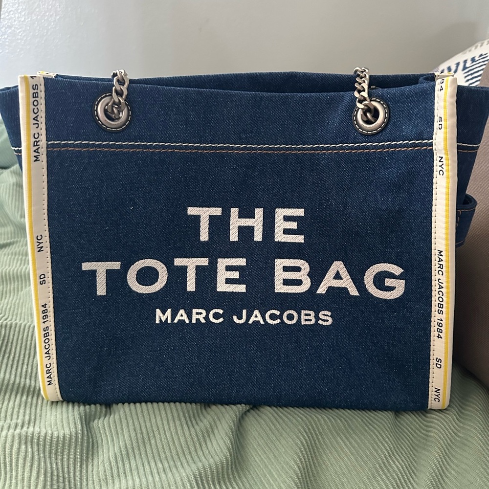 Marc Jacobs Denim Tote Bag